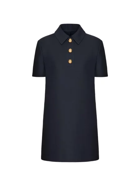 Rochie mini Valentino Garavani din crep albastru