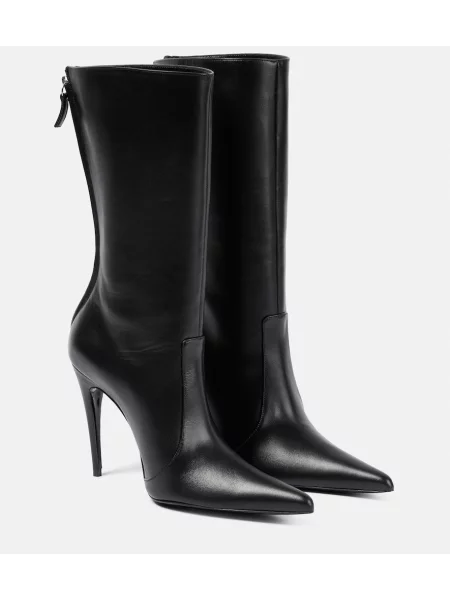 Cizme scurte Magda Butrym din piele negru