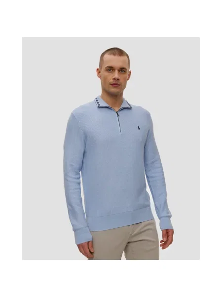 Niebieski Sweter Polo Ralph Lauren błękitny