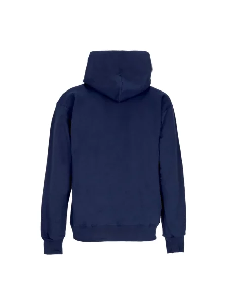 Bluza z kapturem Thrasher z nadrukiem niebieska