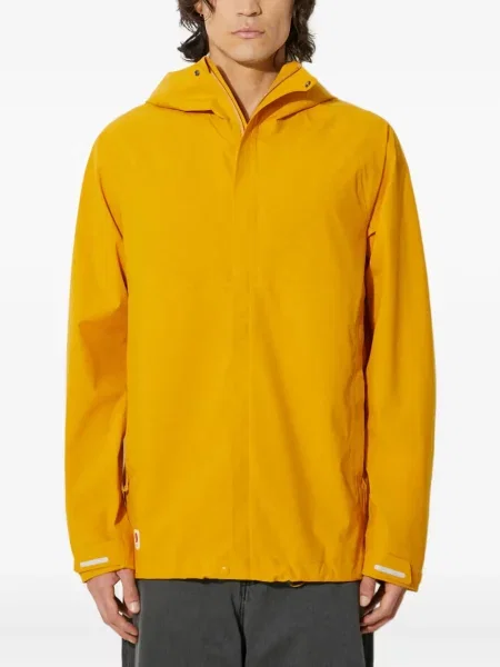 Geacă Fjallraven cu glugă galben
