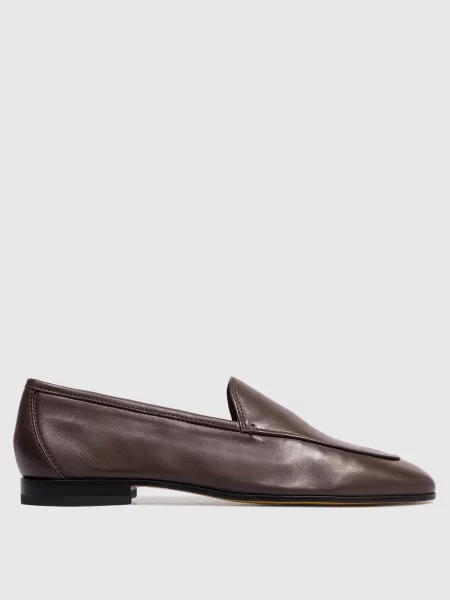 Шкіряні лофери Doucal's коричневі