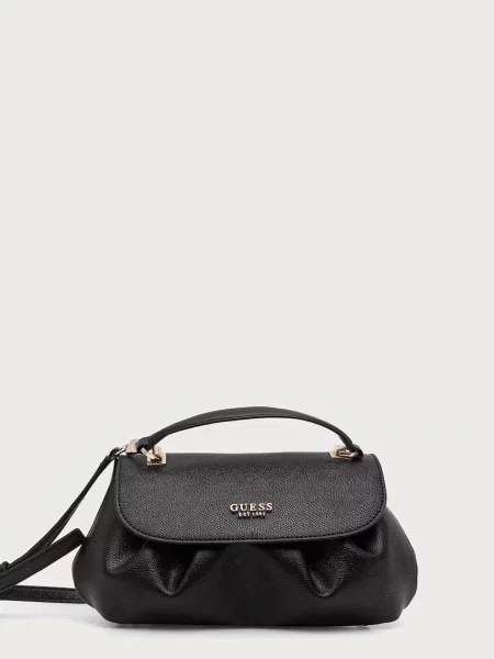 Guess geantă crossbody pentru femei cu imitație de piele AMORETTE negru