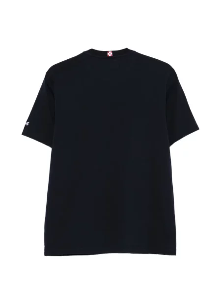 Tricou Mc2 Saint Barth cu broderie albastru