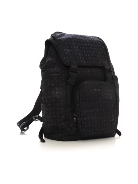 Torba Pollini z logo czarna