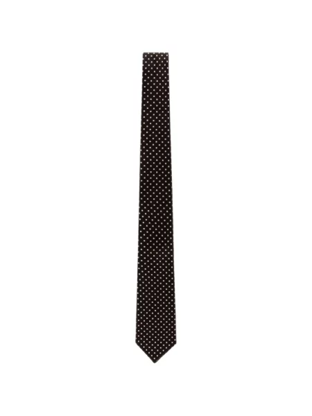 Cravată Tom Ford în carouri negru