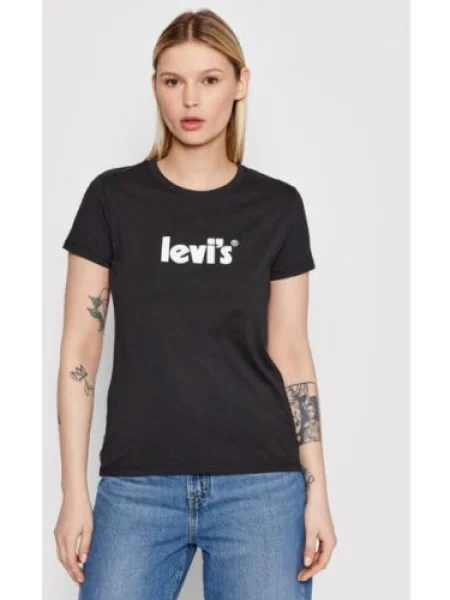 Rövid póló Levi's® fekete