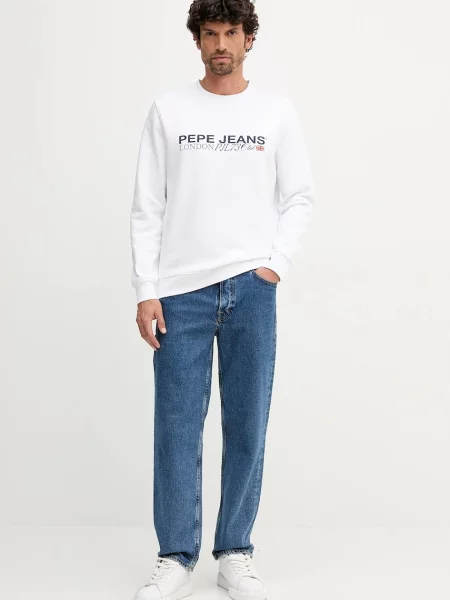 Pepe Jeans Μπλούζα λευκό
