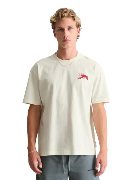 Marc O'Polo DENIM Tricou roșu / negru alb