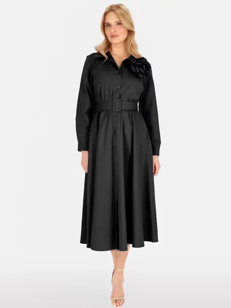 Sukienka Perso biznesowa czarna