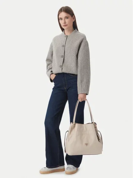 Torbica Guess Karima Krem