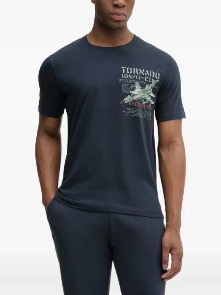 Tricou Aeronautica Militare cu imagine albastru