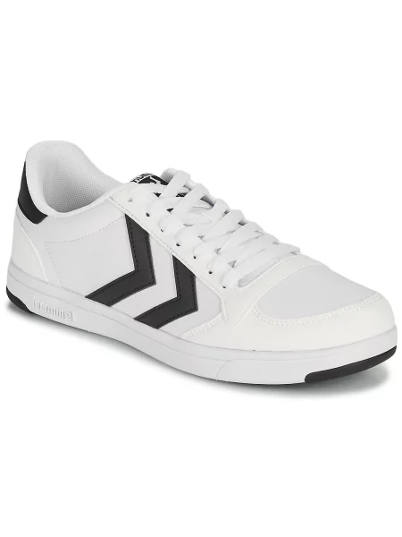 Plátěné tenisky Hummel bílé