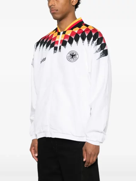 Geacă Adidas cu broderie alb