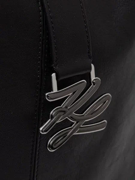 Кожаная сумочка Karl Lagerfeld K/Autograph с автографом