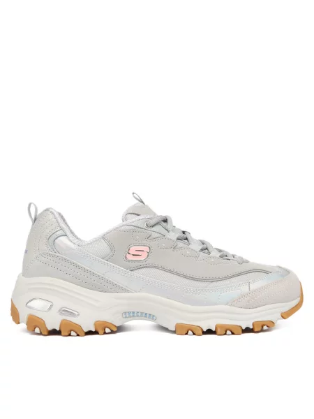 Sneakersy Skechers szare