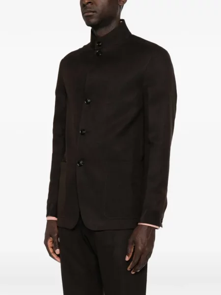 Gulerat geacă Zegna maro