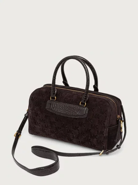 Torebka Michael Kors zamszowa brązowa