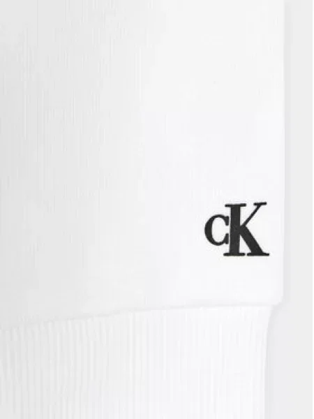 Mikina Calvin Klein Jeans bílá