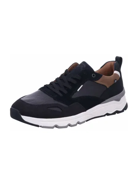 Sneakersy Rieker skórzane czarne