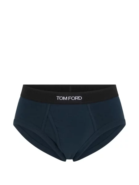 Majtki Tom Ford z logo niebieskie