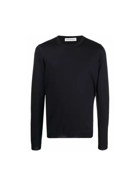 Sweter Goes Botanical wełniany niebieski