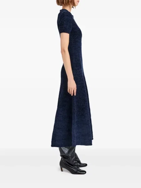 Rövid midi ruha Proenza Schouler White Label fehér