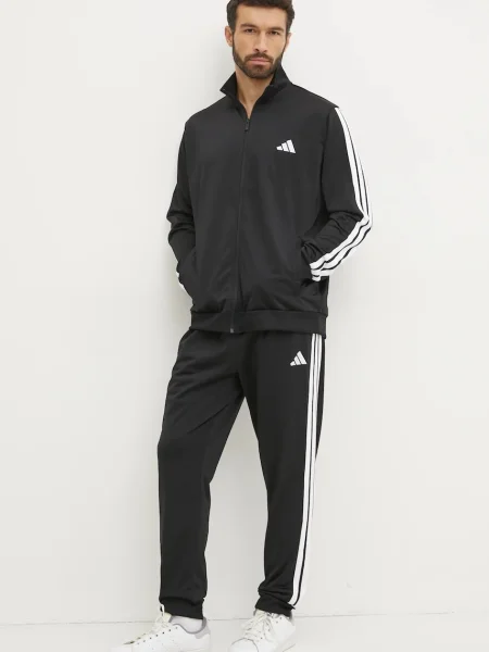 Adidas Dres Treningowy 3 Stripes schwarz biały