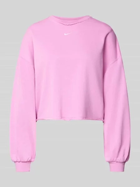 Bluza o krótkim kroju z wyhaftowanym logo Nike