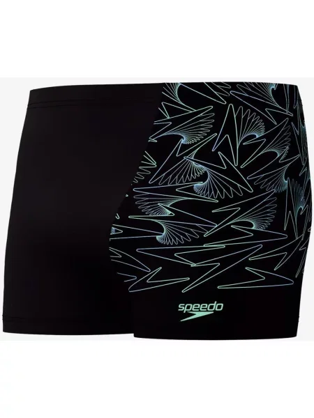 Kąpielówki Speedo Hyper Boom V-Cut Aquashort niebieskie 28 czarne