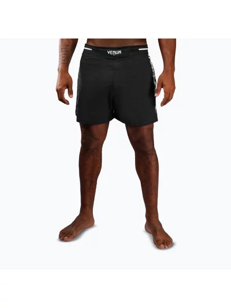 Pantaloni scurți de antrenament pentru bărbați Venum Roger Gracie Academy Fightshorts black negru