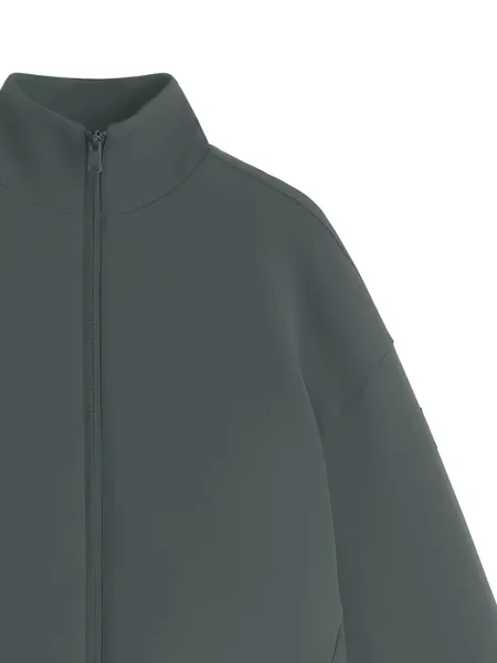 Hanorac cu fermoar Ecoalf verde