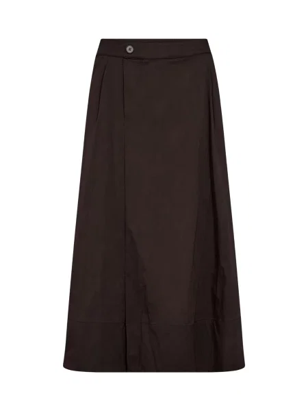 Co'couture Fustă Cotton' maro