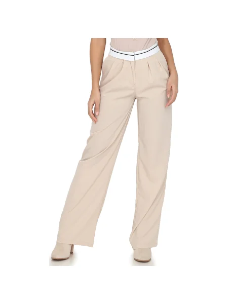 Pantaloni La Modeuse bej