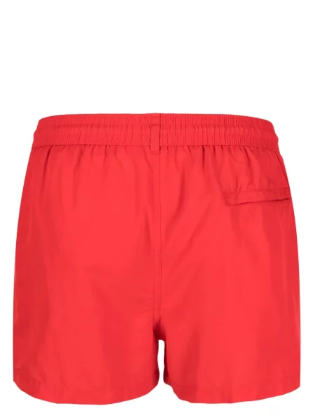 Csíkos fürdőruha Paul Smith piros