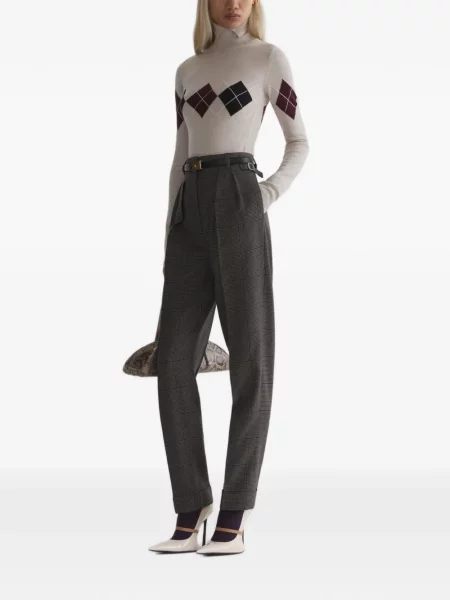 Pantaloni Mugler gri