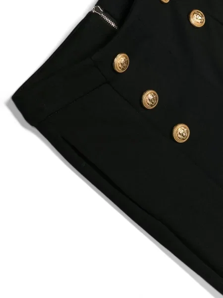 Dětské kalhoty Balmain černé