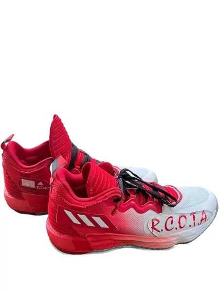 Puntíkaté tenisky Adidas Dame bílé
