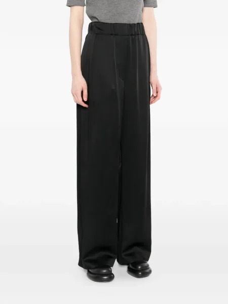 Pantaloni Jil Sander din satin