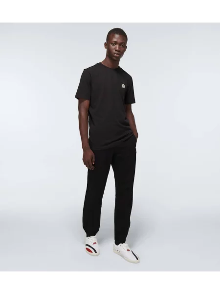 Hanorac din fleece Moncler din fleece negru