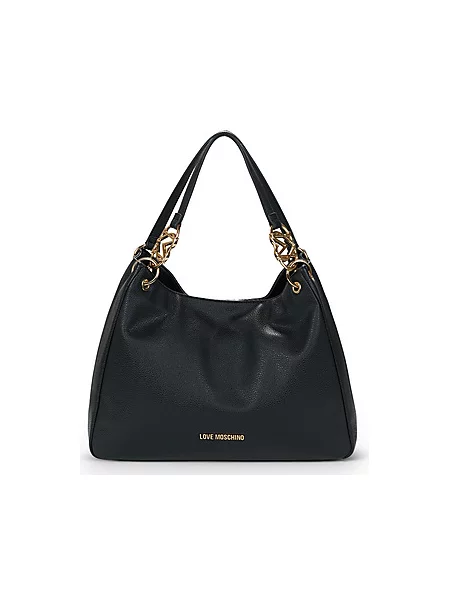 LOVE MOSCHINO Ročna torba črna