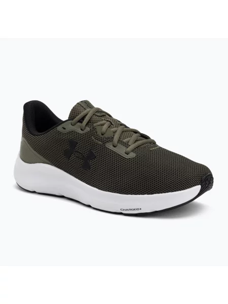 Under Armour Charged Pursuit 4 мъжки обувки за бягане marine от green/marine от green/black черно