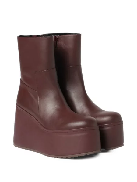 Botine Paloma Barcelo cu pană roșu