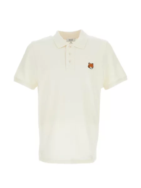 Polo Maison Kitsune cu broderie