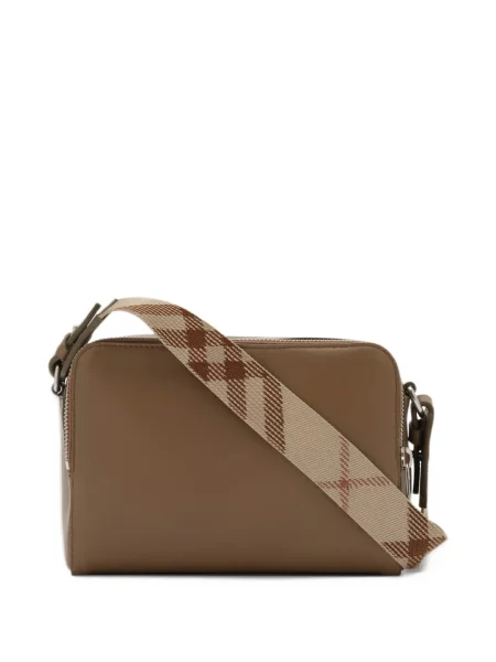 Crossbody taška Burberry hnedá