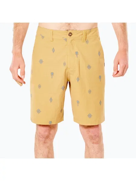 Мъжки къси панталони за плуване Rip Curl Boardwalk Salt Water Culture yellow жълто