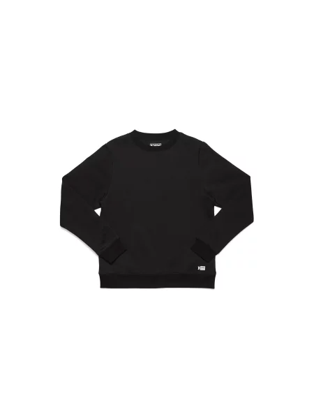 Chrome Issued Fleece Crew Black Mężczyźni Bluzy i bluzy z kapturem Chrome Size: L czarny