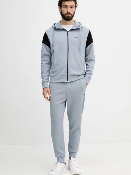 BOSS Green compleu de trening pentru bărbați SW_Tracksuit set albastru