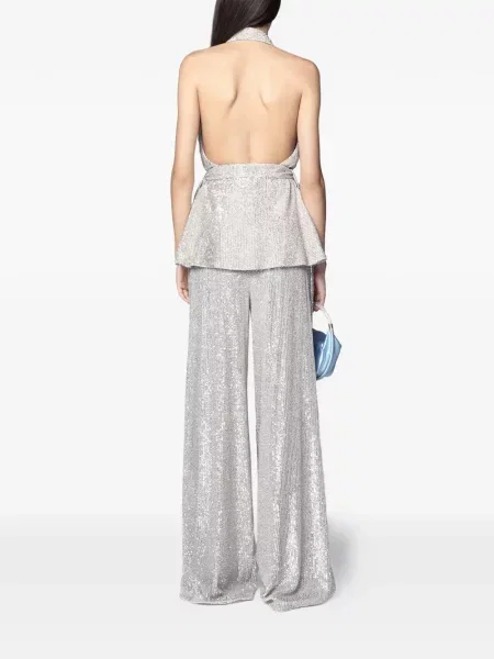 Kamizelka Twenty Fourhaitch z cekinami srebrna