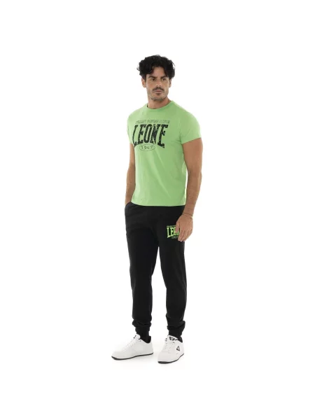 Scurt tricou Leone 1947 cu mâneci scurte verde